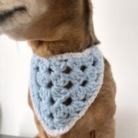 Handmade crochet bandana dogs 1989 album swiftie taylor swift