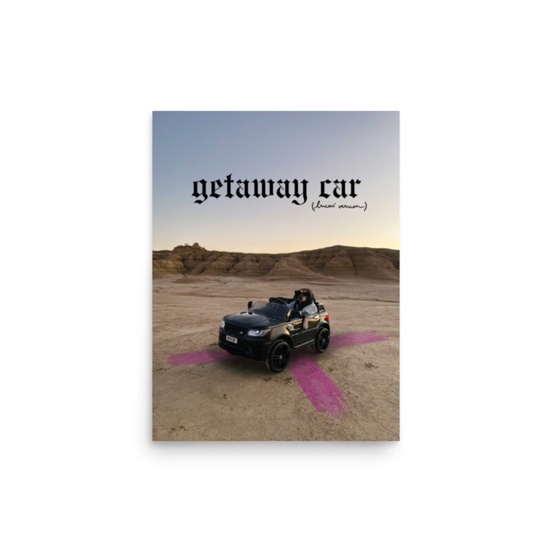 getaway car poster