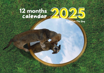 2025 calendar lucas the dog